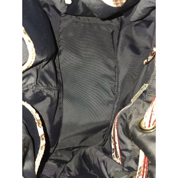 Kate Spade Snakeskin Hobo Nylon Shoulder Bag B000426 - Picture 4 of 8